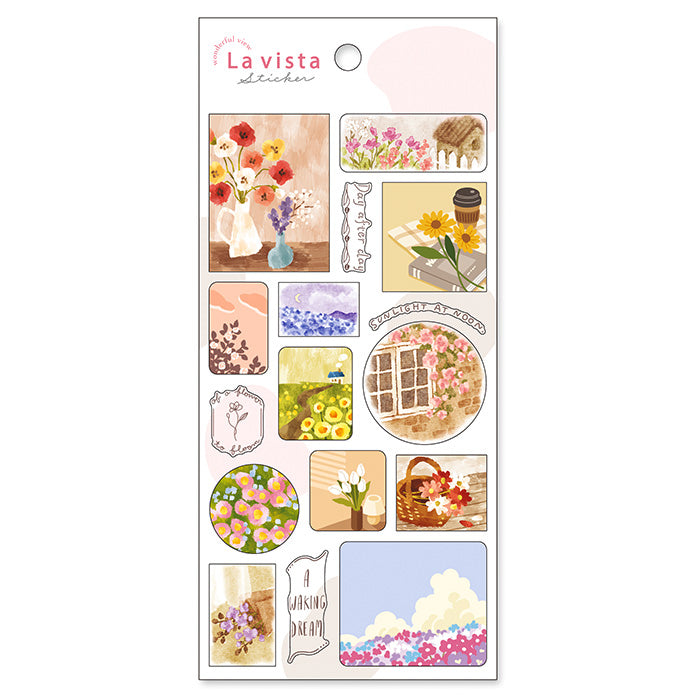 Mind Wave La vista Sticker Sheet