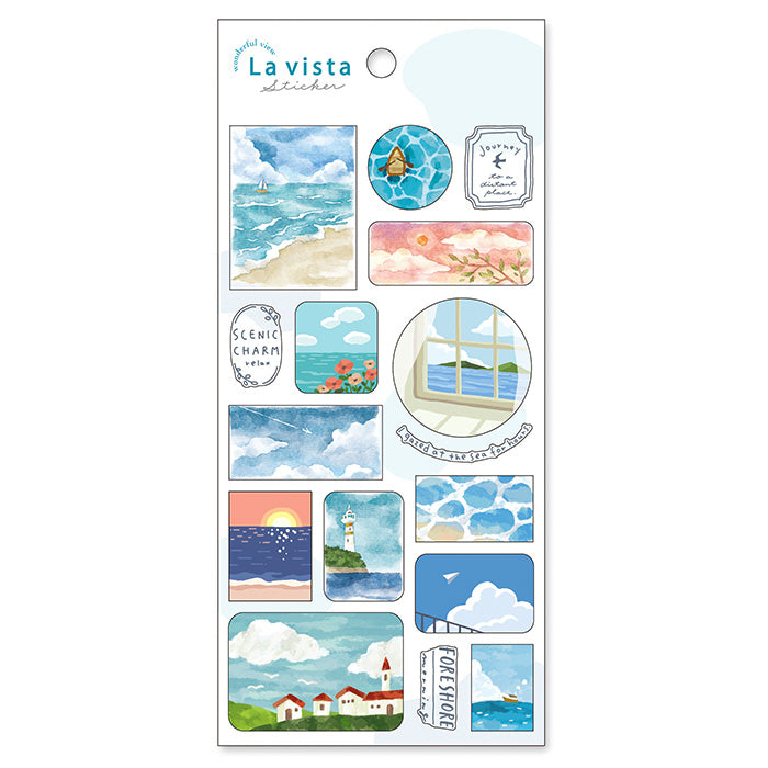 Mind Wave La vista Sticker Sheet