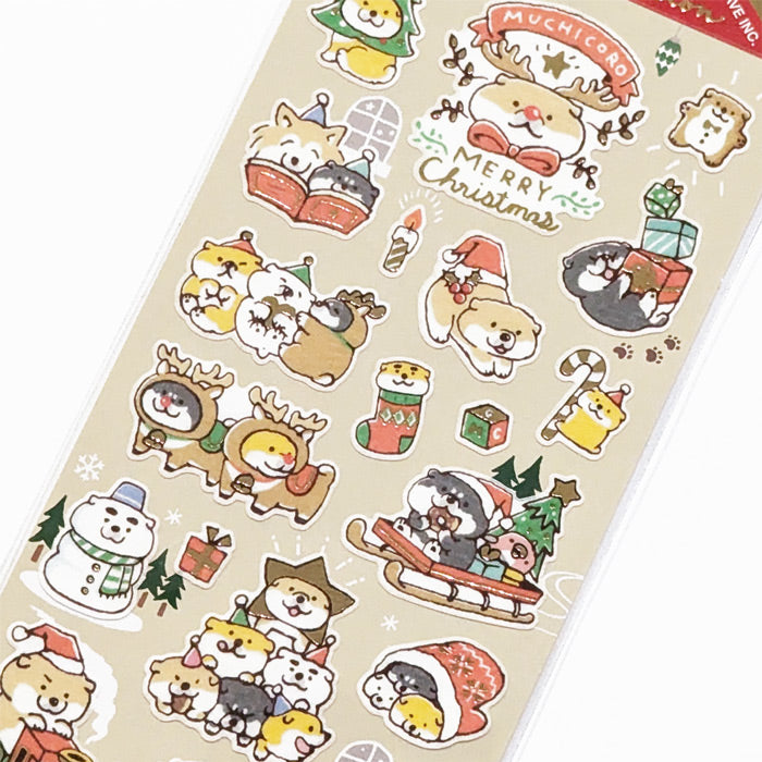 Mind Wave Christmas Stickers // Shibanban Muchicoro