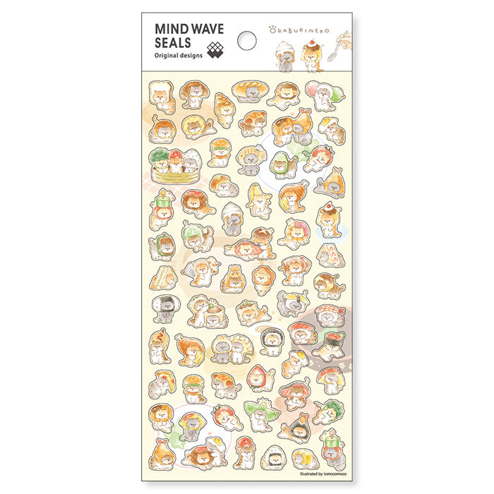 Mind Wave OKABURINEKO Sticker Sheet