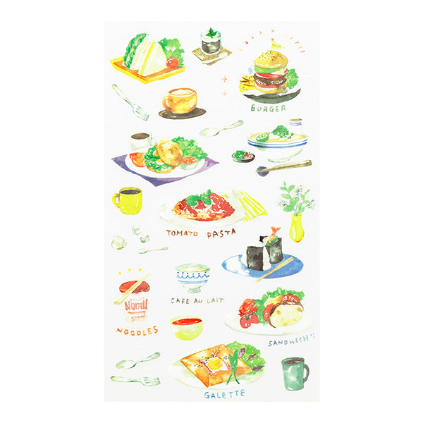 MIDORI Transfer Sticker // Lunch