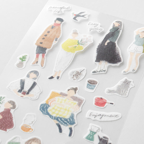 Midori Two Sheet Sticker / Fashion