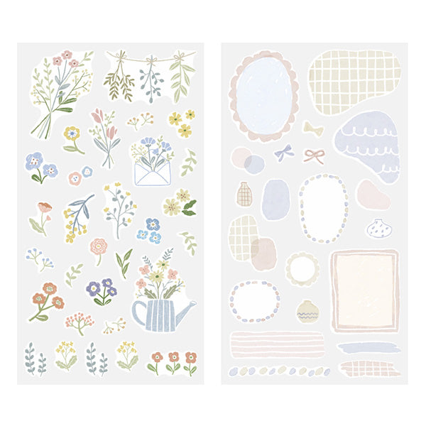 Midori Two Sheet Sticker / Flower