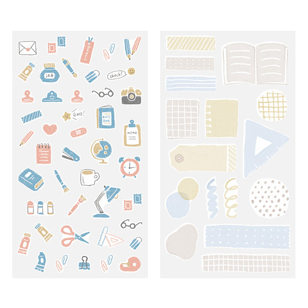Midori Two Sheet Sticker / Stationery