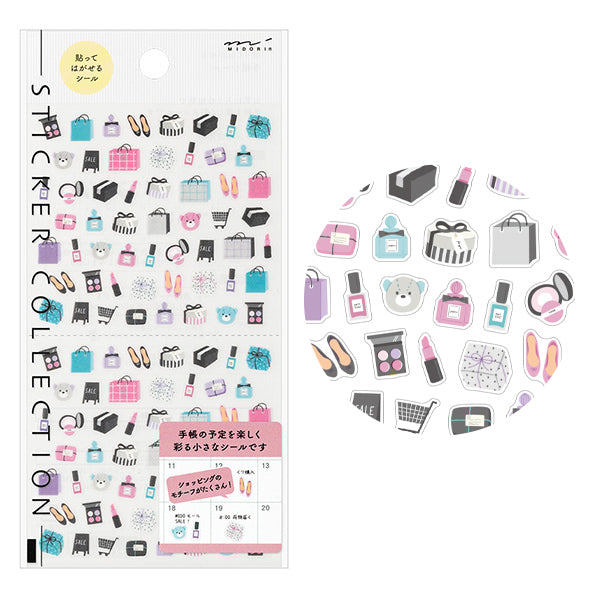 Midori Planner Sticker / Shopping