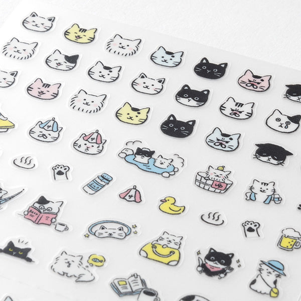 Midori Planner Sticker / Pictograph  Cat