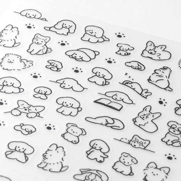 Midori Planner Sticker / Dog