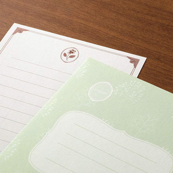 Midori Sticker and Letter Set // Stationery