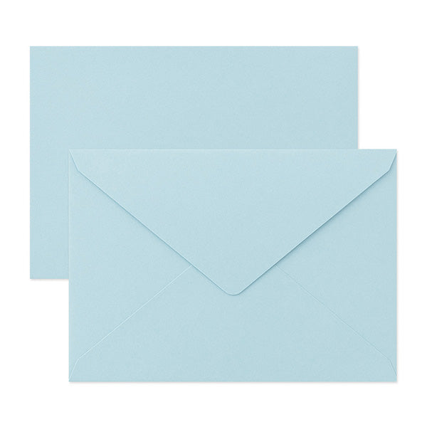 MIDORI Folded Greeting Card // Blue Sky
