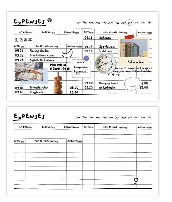 Hisome Planner Notepad