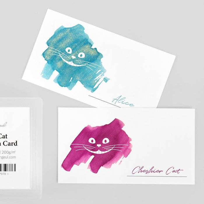 Wearingeul Color Swatch Card // Smile Cat