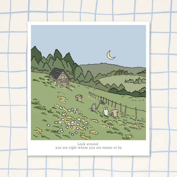 Sourteahouse Art Print // Green Hill Cottage