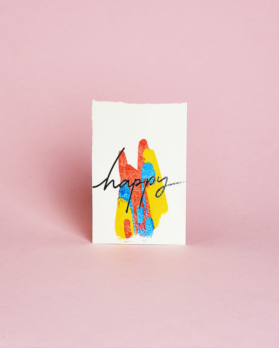 Goods for Good Letterpress Card // Artku Series