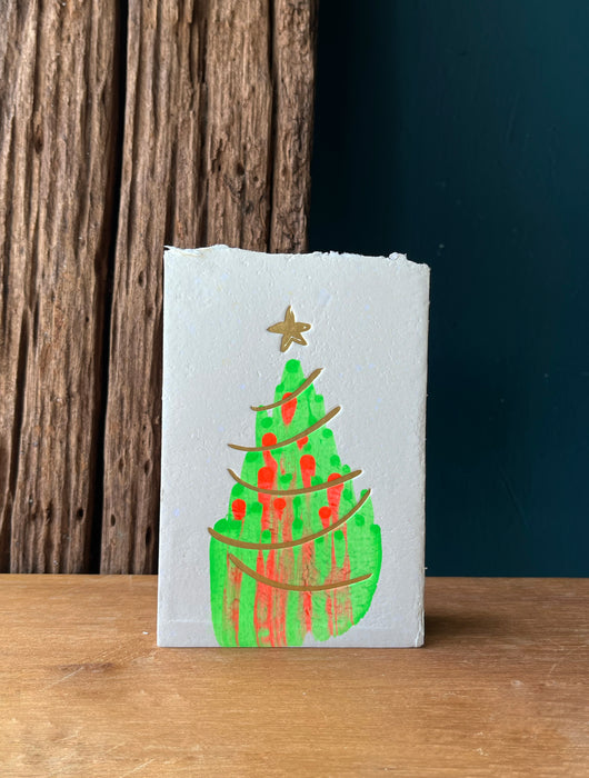 Goods for Good Letterpress Card // Artku: Christmas Tree