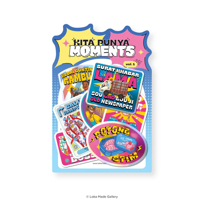 Loka Made Sticker Pack: Kita Punya Moments Vol.1