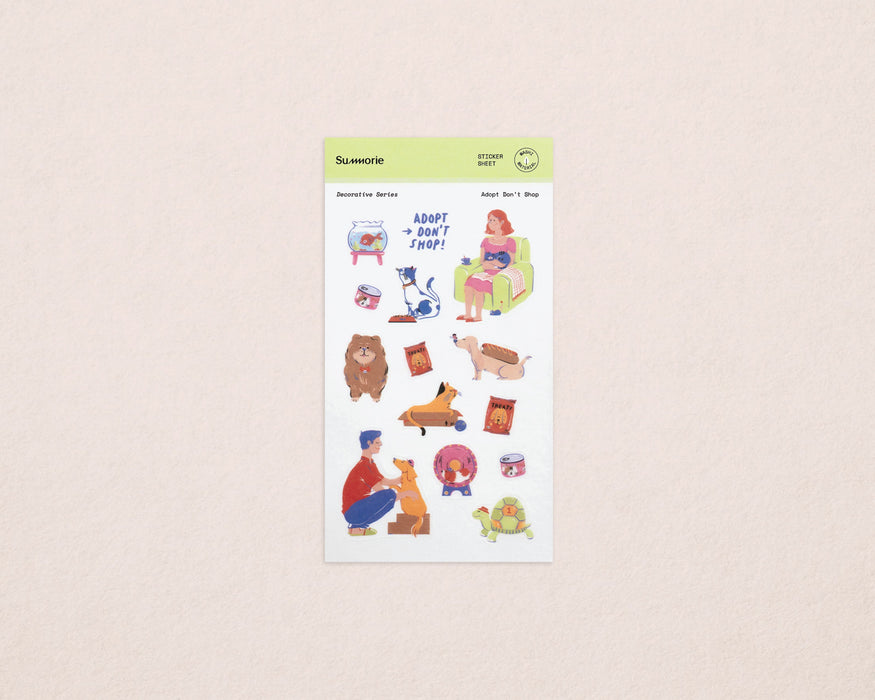 Summorie Washi Sticker Sheet // Adopt Don't Shop