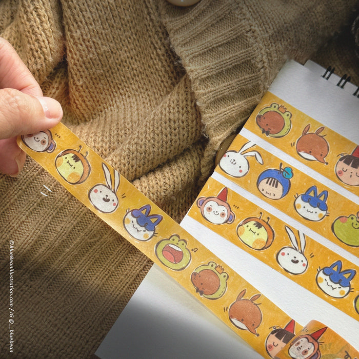 BlueBean 蓝豆 Washi Tape // Buddies