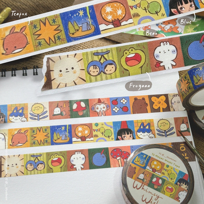 BlueBean 蓝豆 Washi Tape // Whimsy Wishes