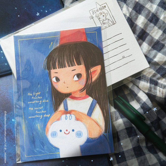 BlueBean 蓝豆 Postcard // Whisper of Light