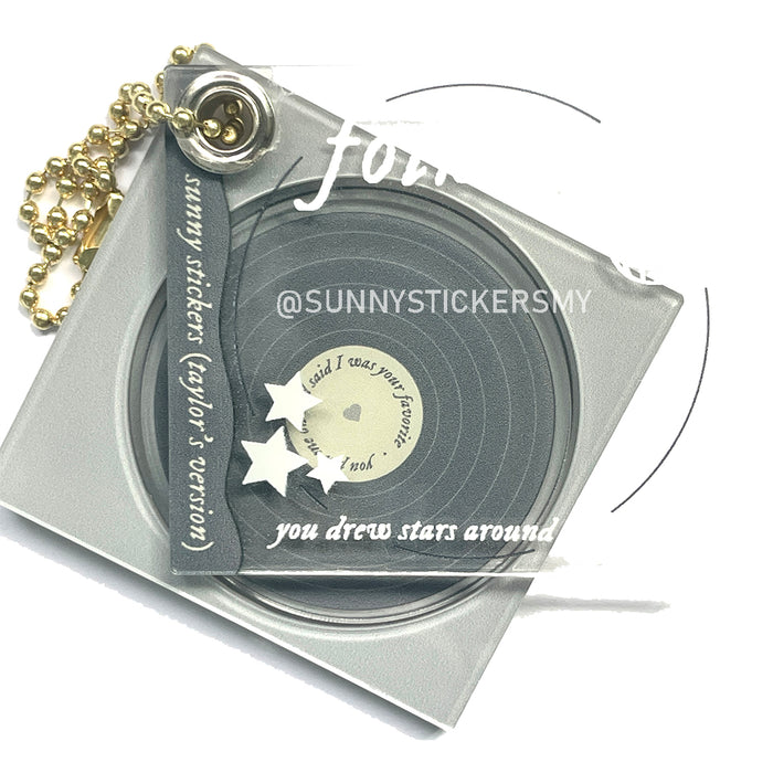 Sunny Stickers MY Removable Vinyl Charm // Folklore