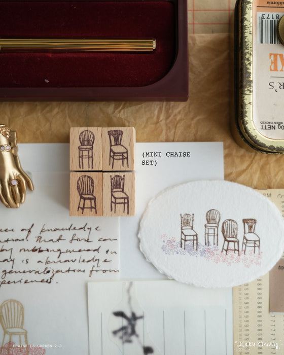 Kurukynki Rubber Stamp Collection // Chaise De Garden 2.0