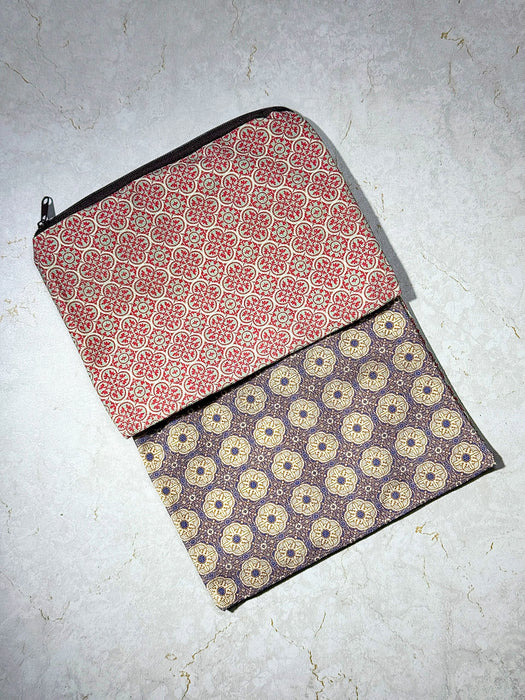 Jacktus Canvas Pouch // Peranakan Pink