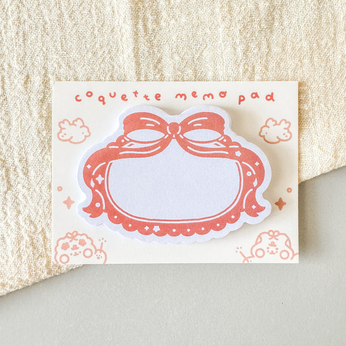 Miichimochi Memo Pad // Coquette