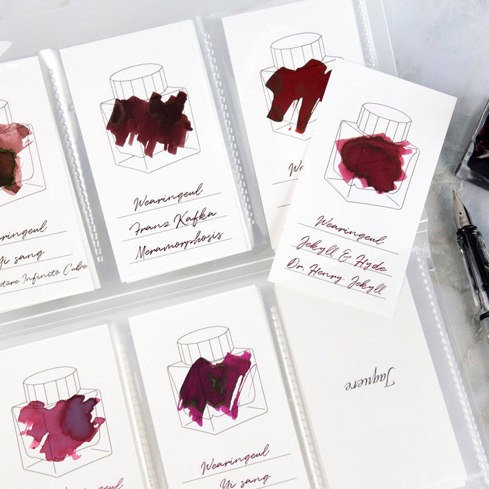 Wearingeul Color Swatch Card // Ink Bottle (Vertical)