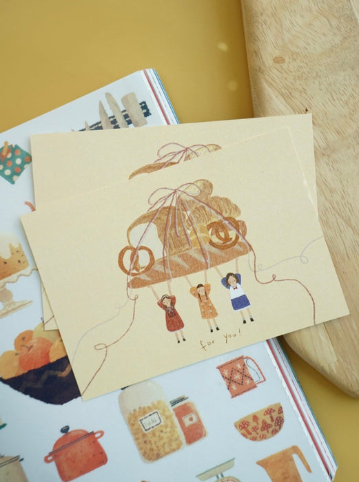 Zhi Xin Postcard // Bread for You!