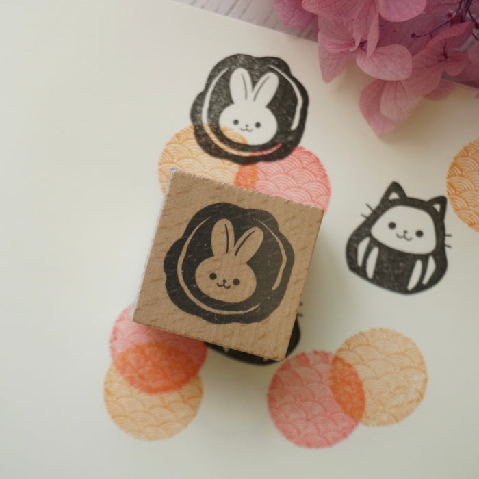 Stickerrific Bunny Rubber Stamp