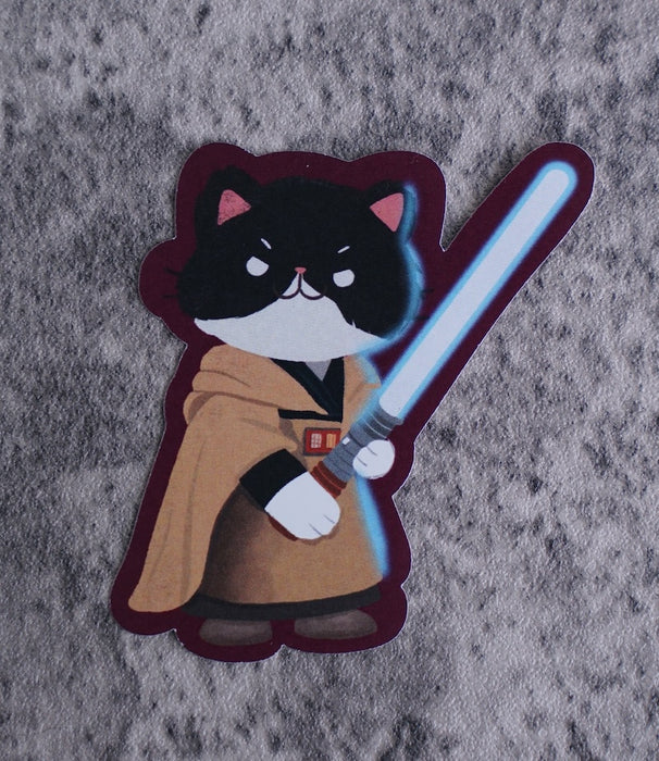 Star Wars Cats: Luke, Leia, Chewie and Han Flake Sticker