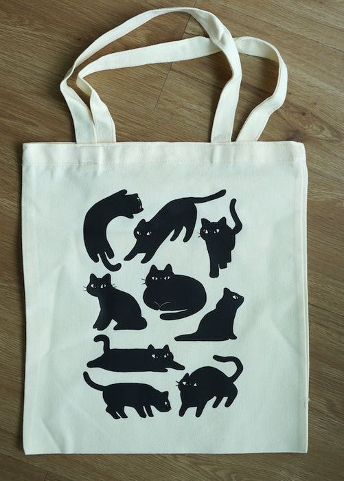 Stickerrific | Black Cat Tote Bag