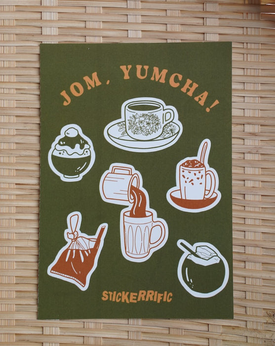 Stickerrific | Jom Yumcha! Malaysian Drinks Stickers