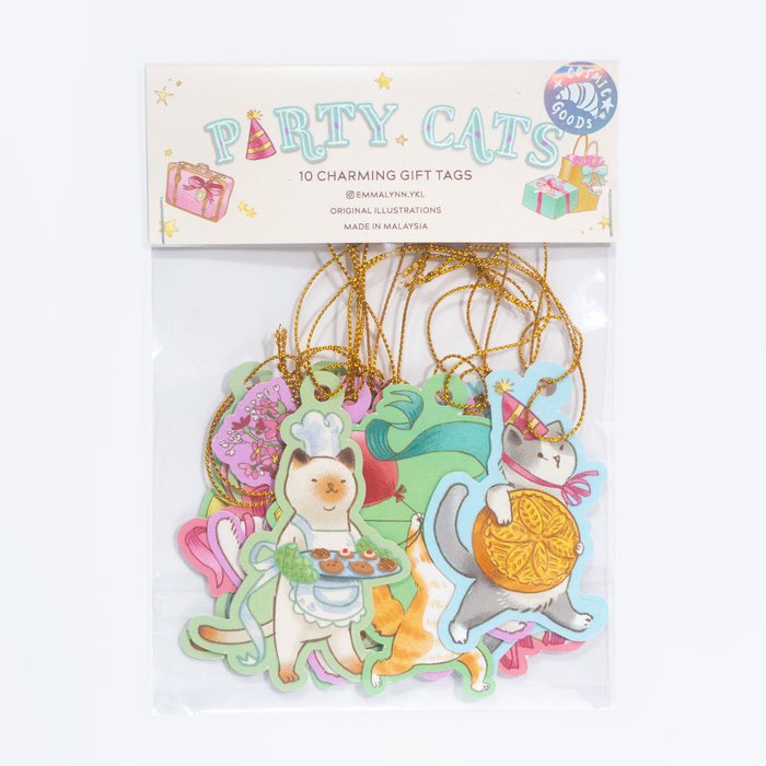 Cosmic Souffle Gift Tags // Party Cat