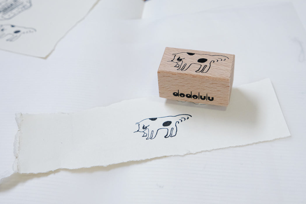 dodolulu Rubber Stamp // The Accordion and a Dog