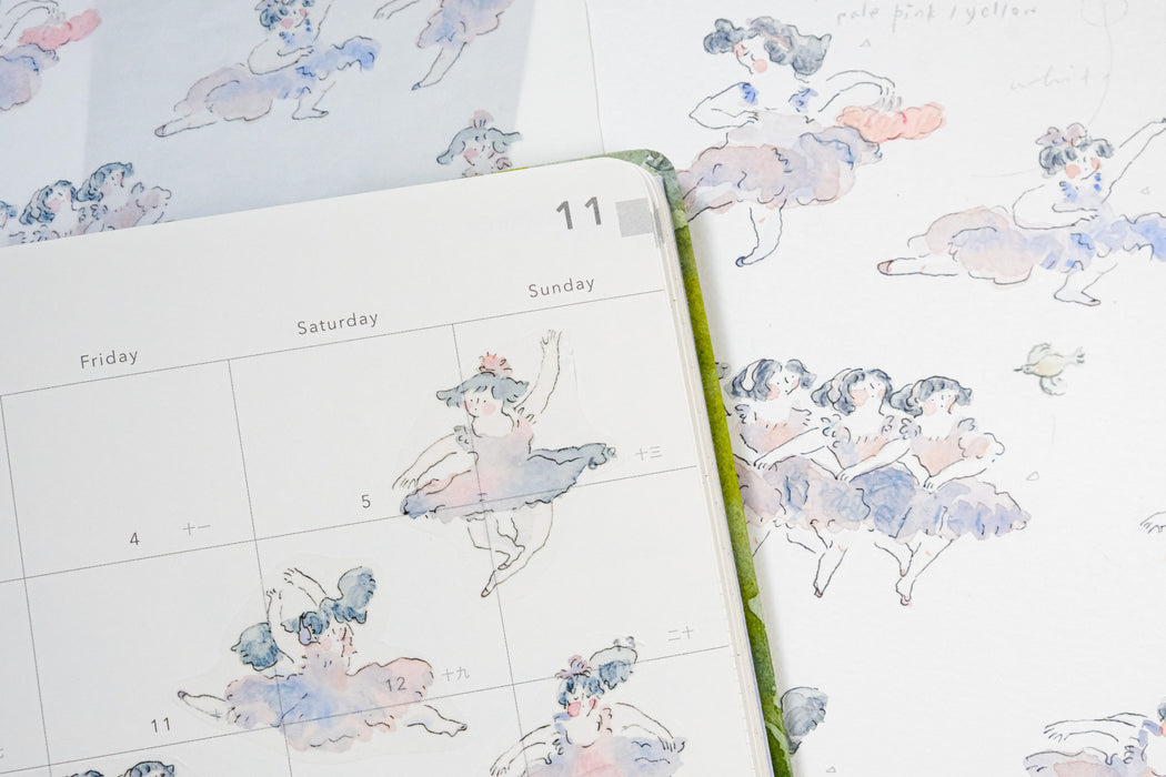 dodolulu Washi Sticker Sheet // Some Ballerinas