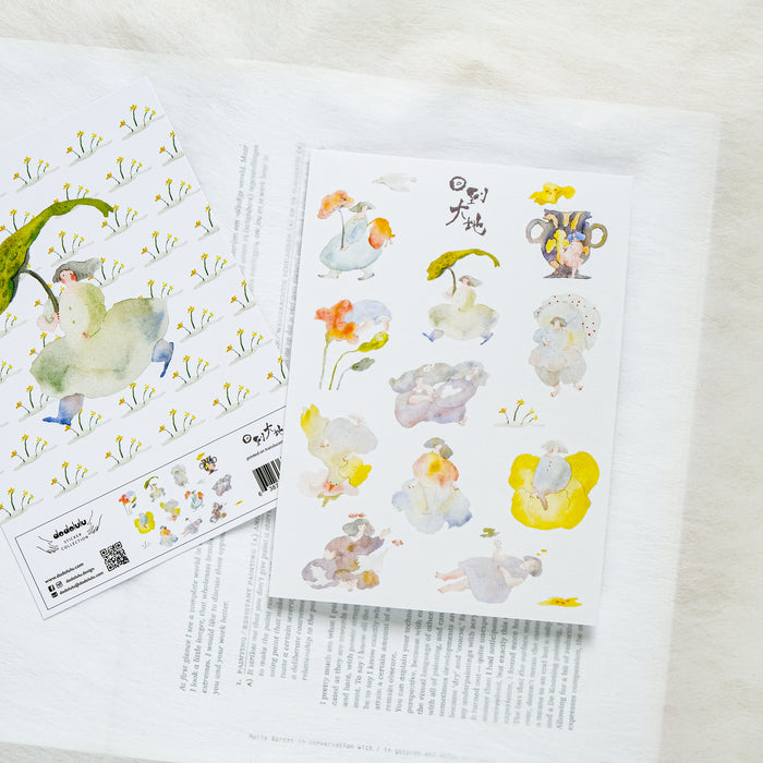 dodolulu Washi Sticker Sheet // When Spring Returns