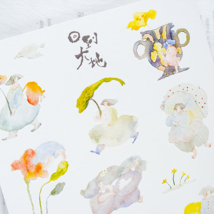 dodolulu Washi Sticker Sheet // When Spring Returns