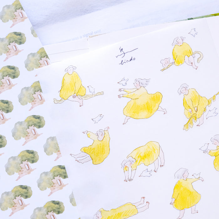 dodolulu Washi Sticker Sheet // Birds