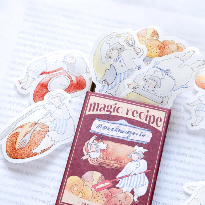 dodolulu Matchbox Washi Flake Stickers // Magic Recipe