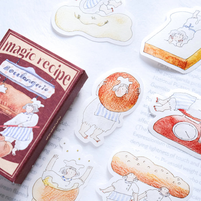 dodolulu Matchbox Washi Flake Stickers // Magic Recipe