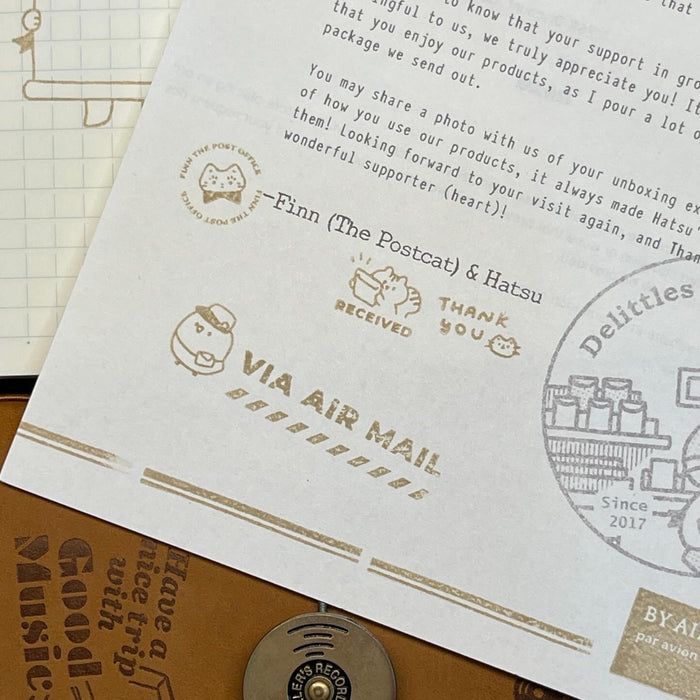 Hatsu Midori Clear Stamp // Finn Post Office
