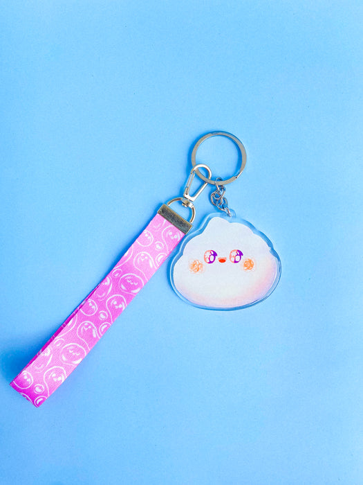 Susanne Low Lanyard Keychain // Foamy