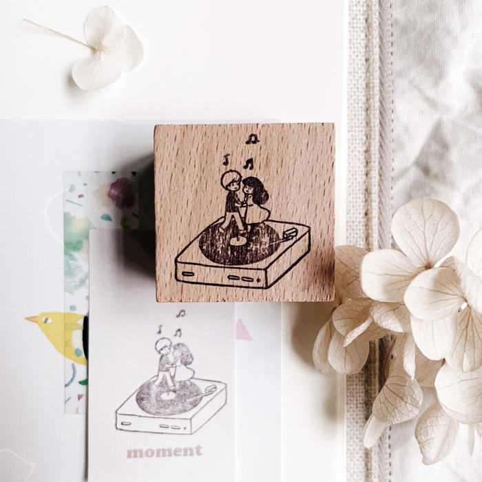 msbulat Rubber Stamp // Give Love A Spin