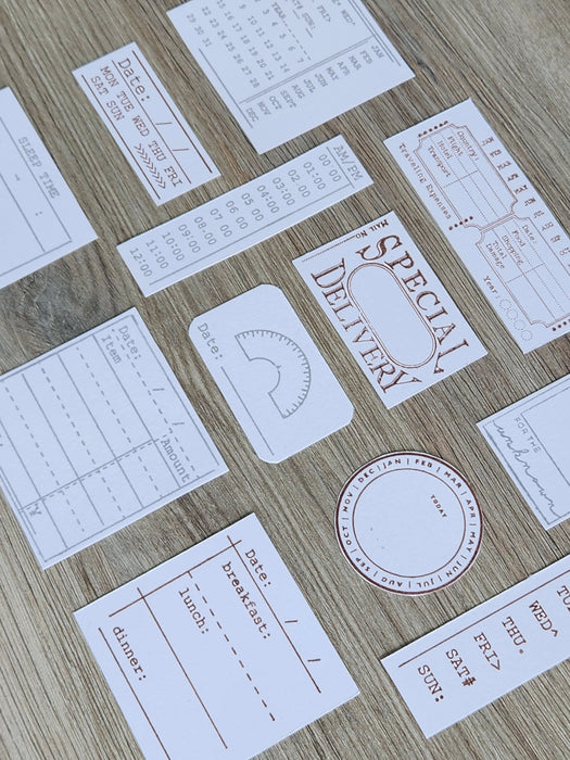 Ram & Reed Handstamped Cards