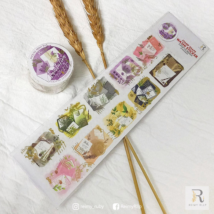 Reimy Gold Foil Stamp Washi Tape // Invitation
