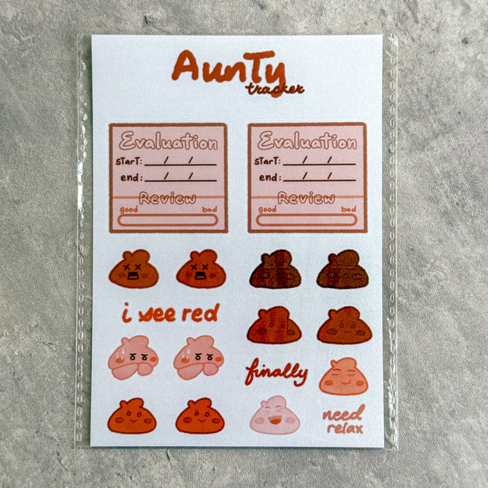 Ram & Reed Planner Sticker Sheet // Aunty Tracker