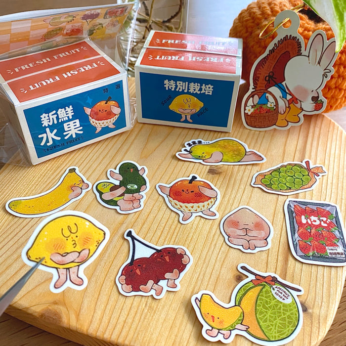 Kohinosugar Sticker Box // Fruits