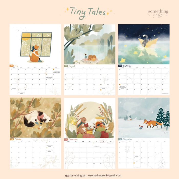 SomethingSeni Calendar // 2024 Tiny Tales