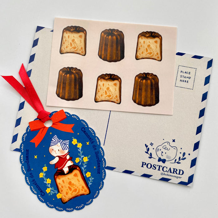 Kohinosugar Postcard Set // The Classic Canele